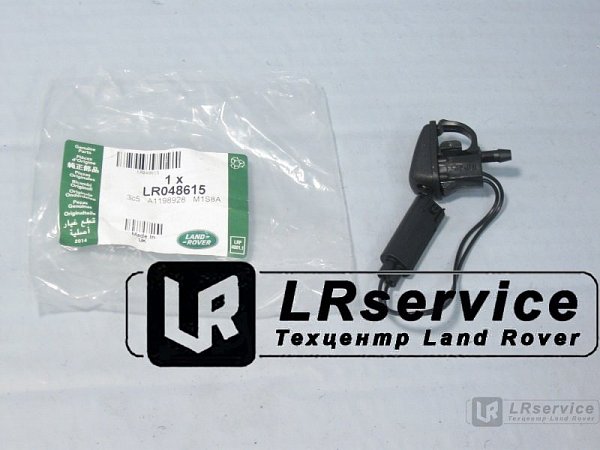 Форсунка омыва лоб. стекла (с обогревом) D3/RRS