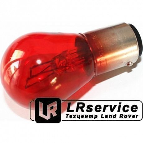 Лампочка стоп + габарит (КРАСНАЯ)  21W/5W (2 нити)