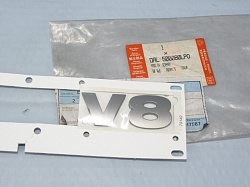 Буквы 5-ой двери "V8" D3 DAL500080LPO