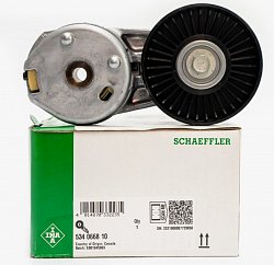 LR035493_INA Ролик натяжителя приводного ремня D4/RRS 3.0D